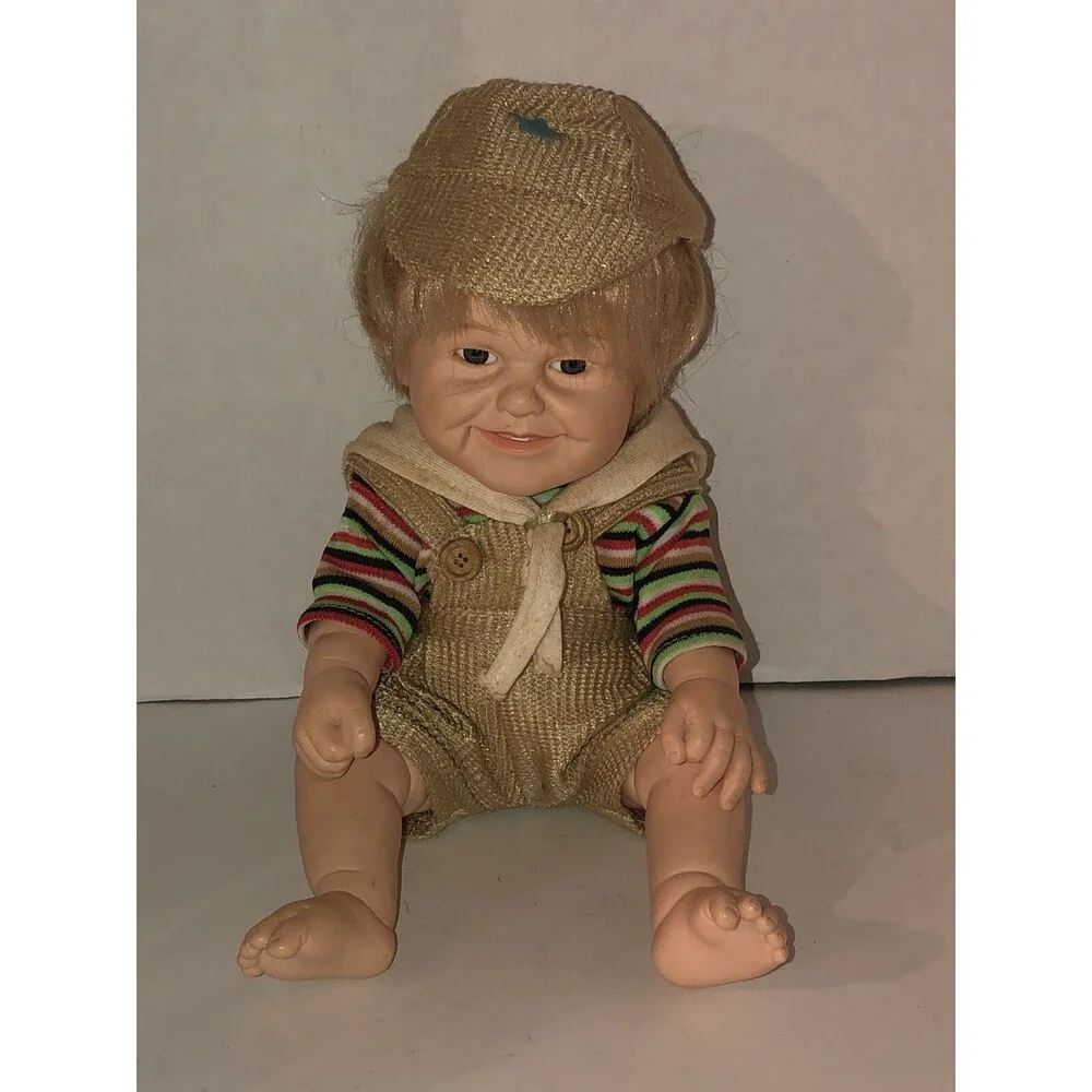 Adorable Baby Doll ZY Toys 12” Cheeky Smiling Hat Butterfly Rainbow Pride Shirt